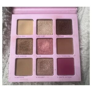 “Your Eyes Only” 9-pigment palette by Half Caked Makeup